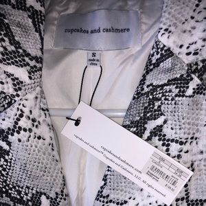 Nordstrom faux snakeskin jacket- new with tags